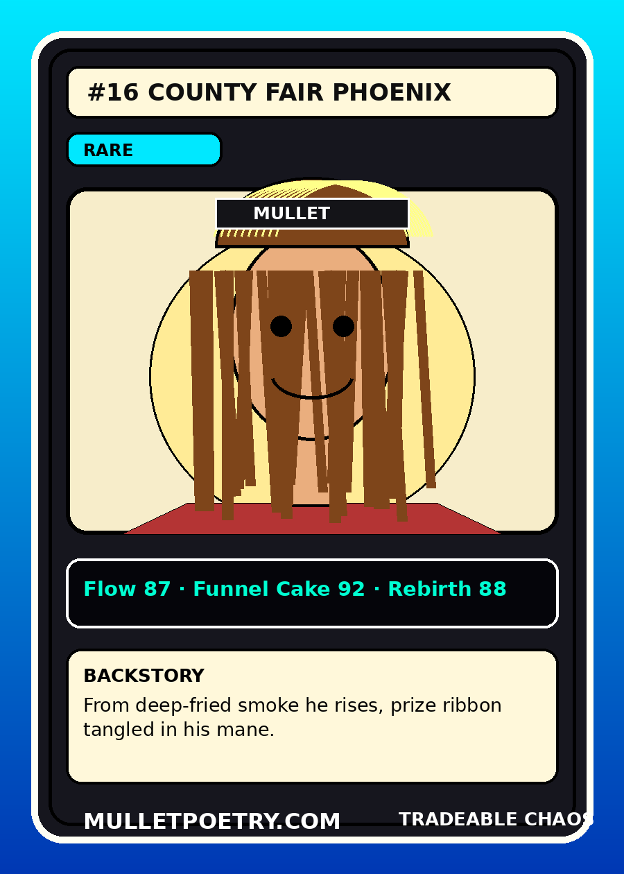 County Fair Phoenix trading card