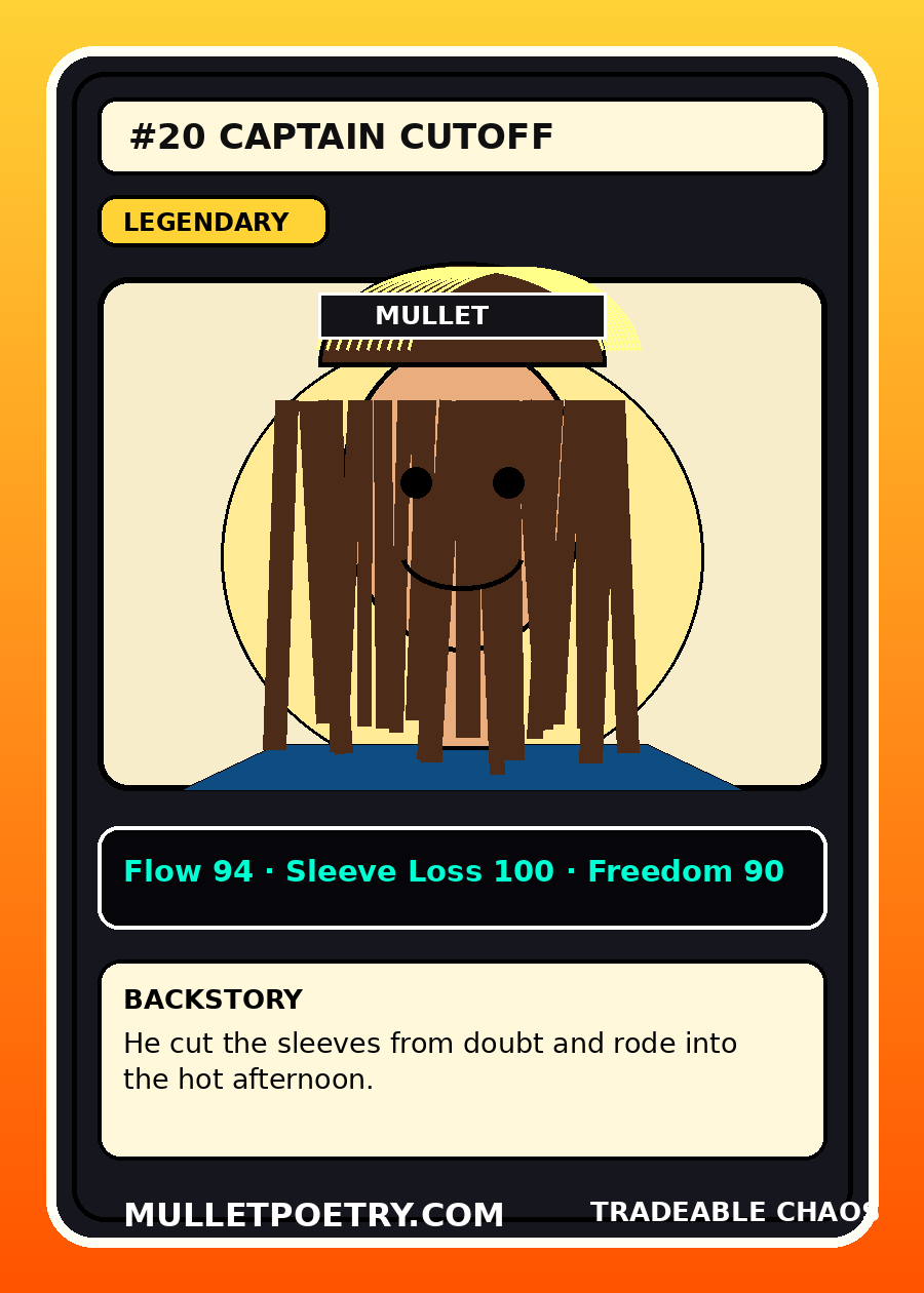 Captain Cutoff trading card